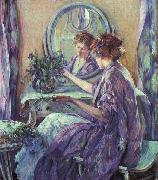 Robert Reid The Violet Kimino oil painting artist